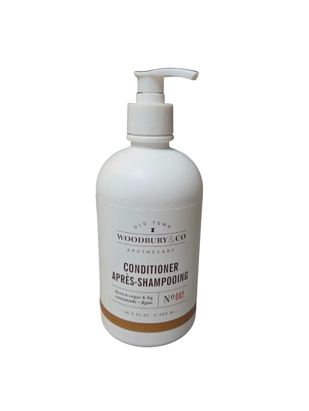 Woodbury & Co CONDITIONER 16.9oz Brown Sugar & Fig Old Town Apothecary Hotel